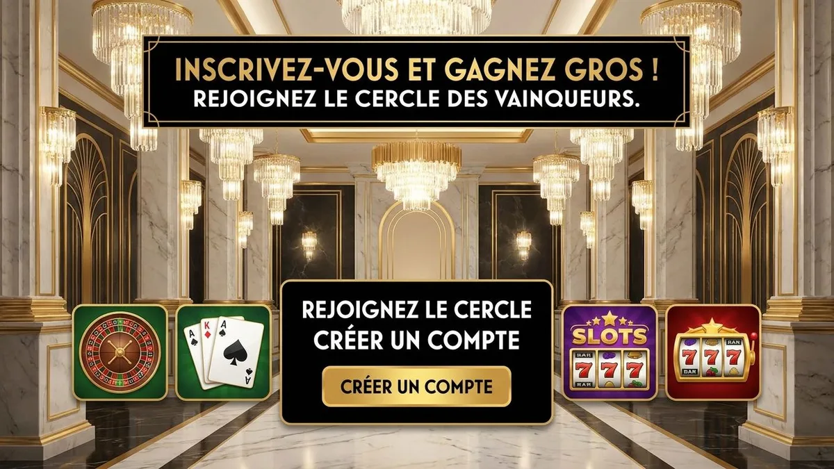 Inscription avec bonus